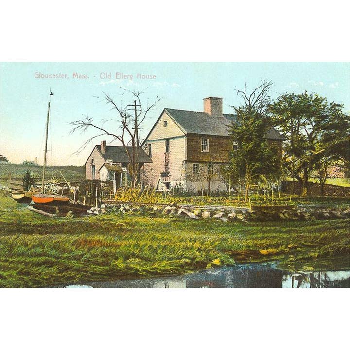 Postcard MA-339 Ellery House, Gloucester, Mass. for wholesale by Found Image Press