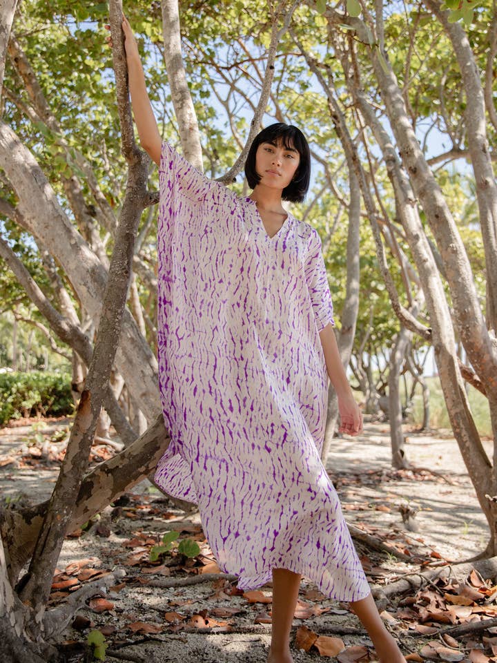 Mantis Kaftan - Purple for wholesale by Naylila