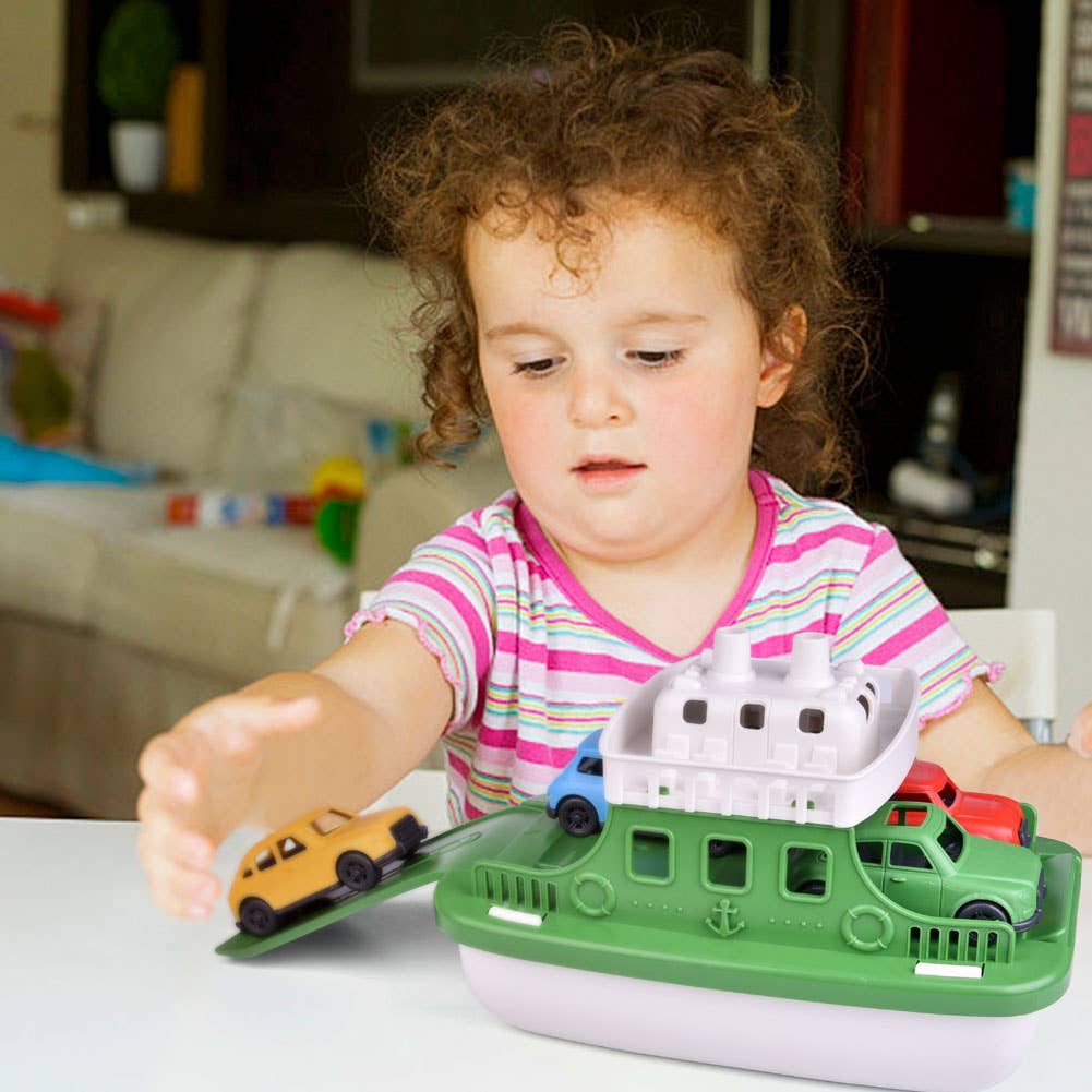 Fun Little Toys - Wholesale Bath Toy - Baby - Toy Boat Bath Toys for Toddlers with 4 Cars Toys6