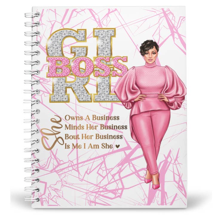 Cuaderno Brillante de Jefa Linda para venta al por mayor de Deerora Creations