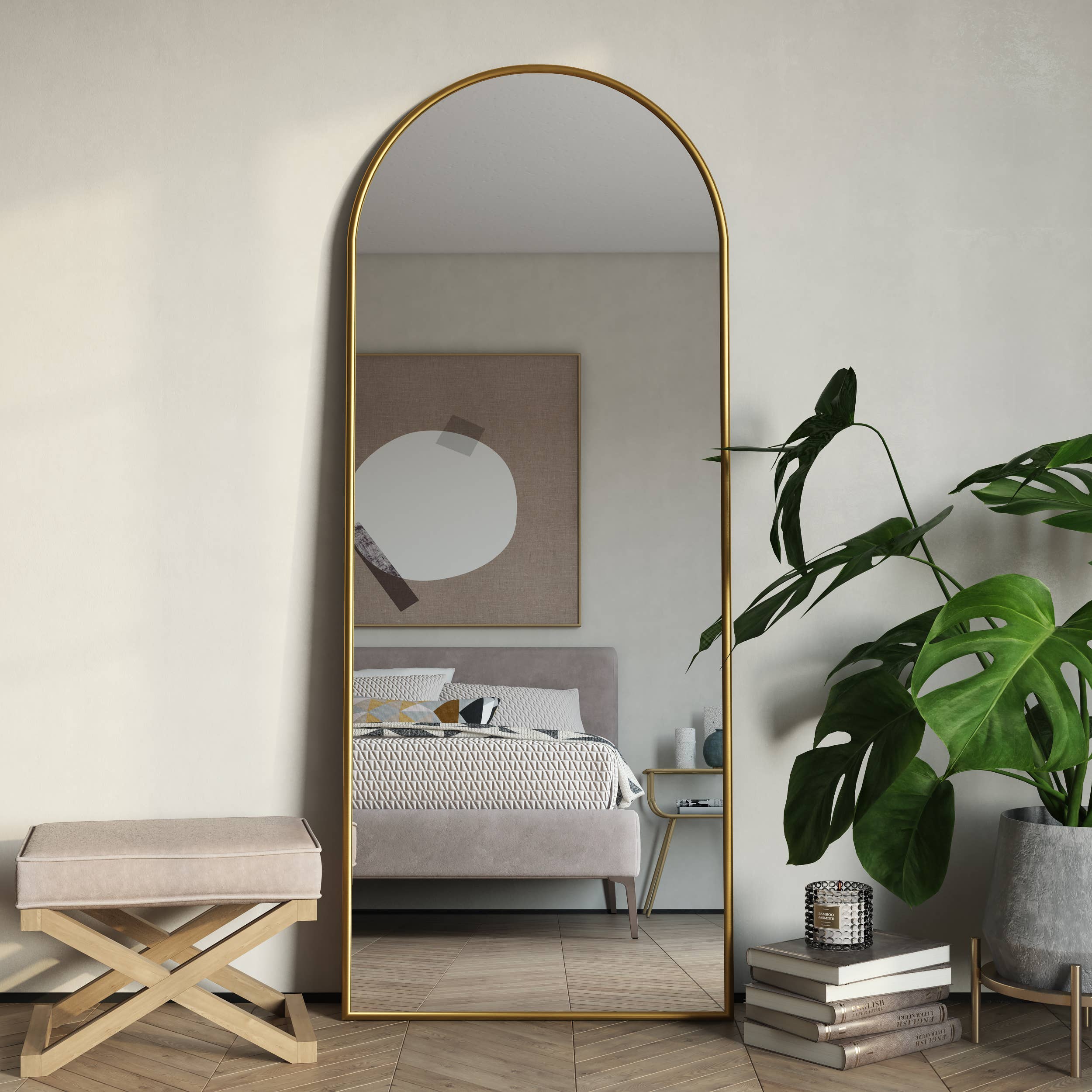 Aspire Home Accents - Wholesale Floor Mirror - Nadia Mirror - 70"1