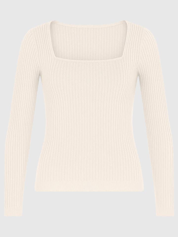 PULL LESIE ecru for wholesale by An'ge