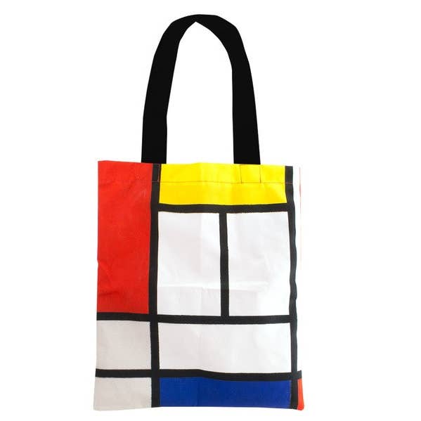 Cotton Bag Luxe, Mondrian for wholesale by MUSEUM WEBSHOP