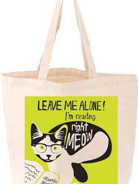 Fourre-tout I'm Reading Right Meow (Stewart) pour la vente par Gibbs Smith