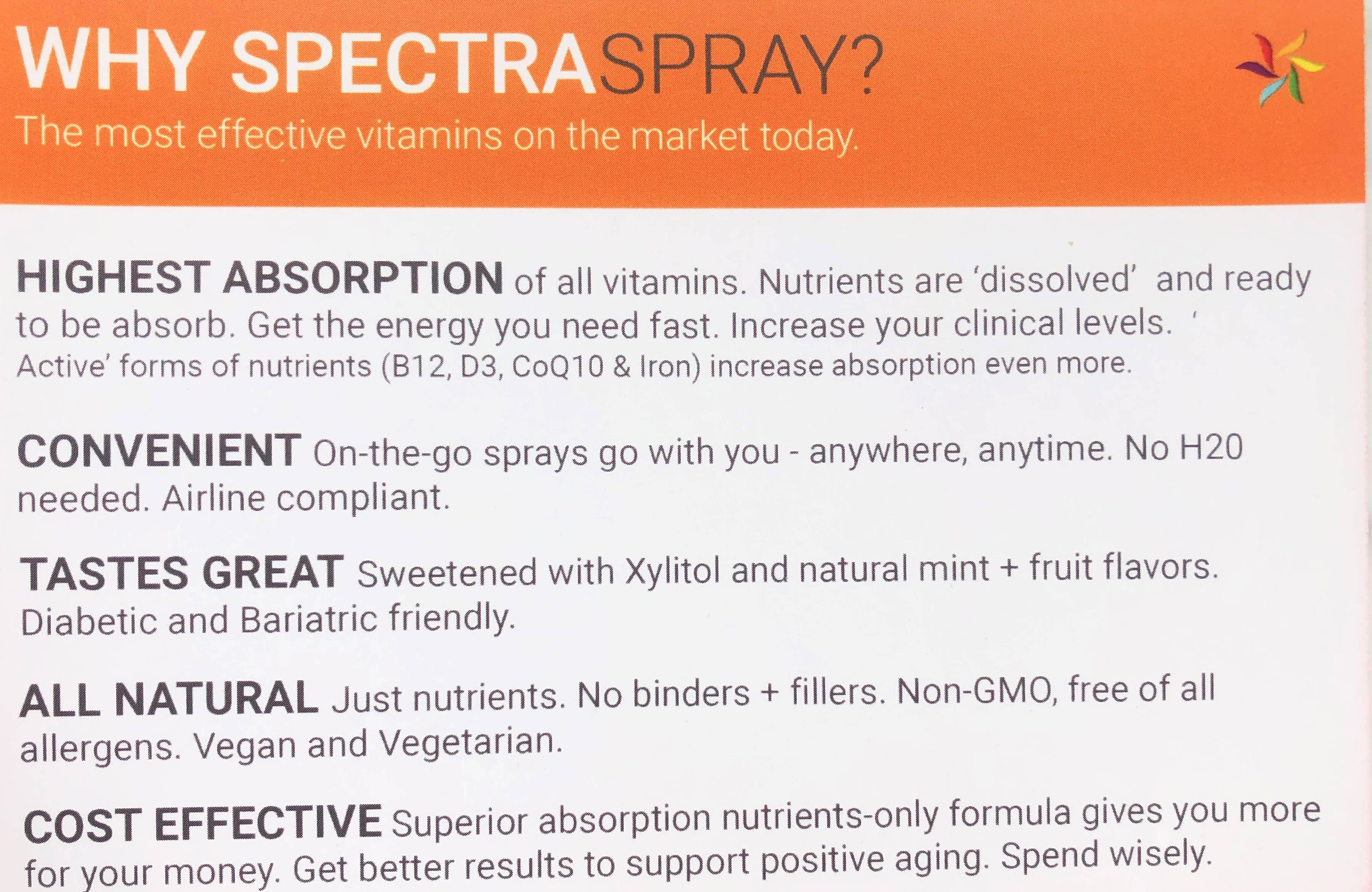SpectraSpray Global - Wholesale Oral Supplement/Vitamin - GABA SLEEP Oral Spray - Melatonin Free10