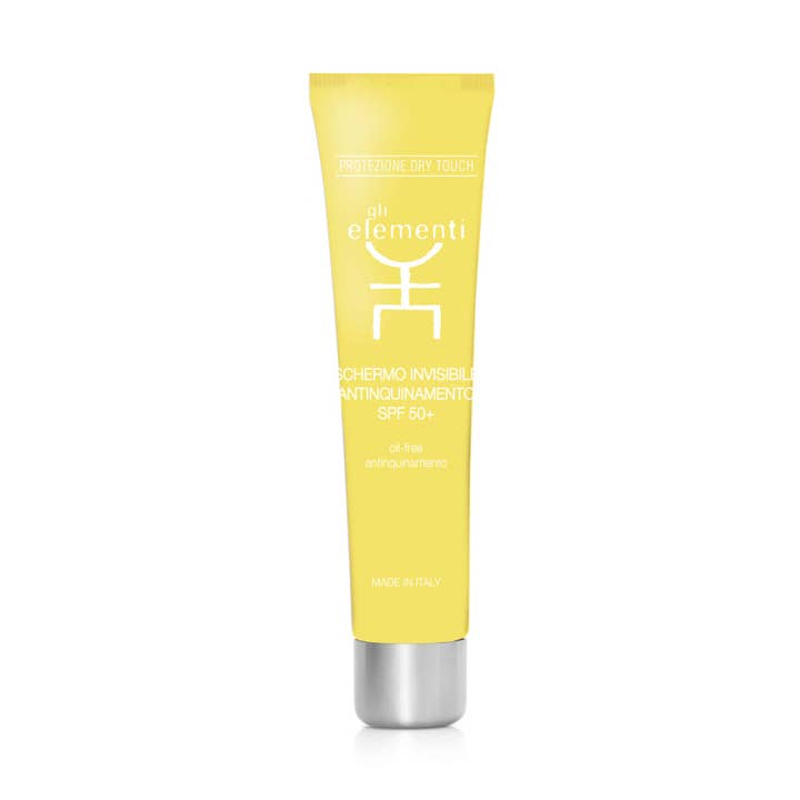 Invisible anti-pollution screen SPF 50+ for wholesale by gli elementi