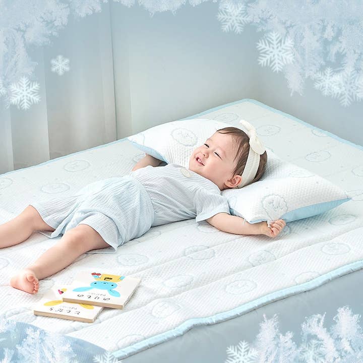 GGUMBI Oreiller Large Tête Fraîche Duraron Ice Hug - Salut Puddle pour la vente par K-baby