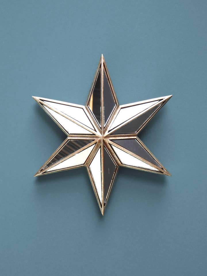 Wall Star With Mirrors for wholesale by Chehoma USA