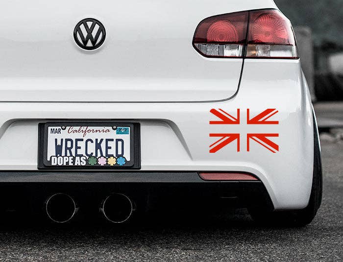 WinsterCreations™ – wholesale Sticker – Union Jack Bumper Car Sticker12