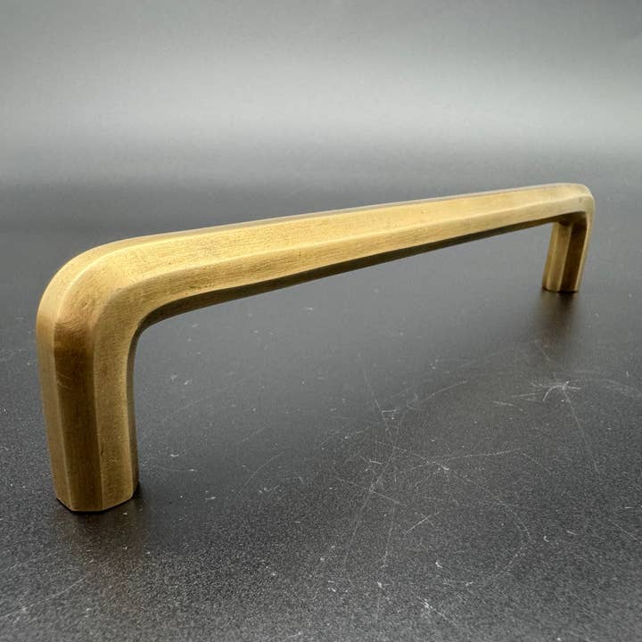 Bronze Betty - Wholesale Knob/pull - Hexagon Brass Pull, Set #3, 20cm0