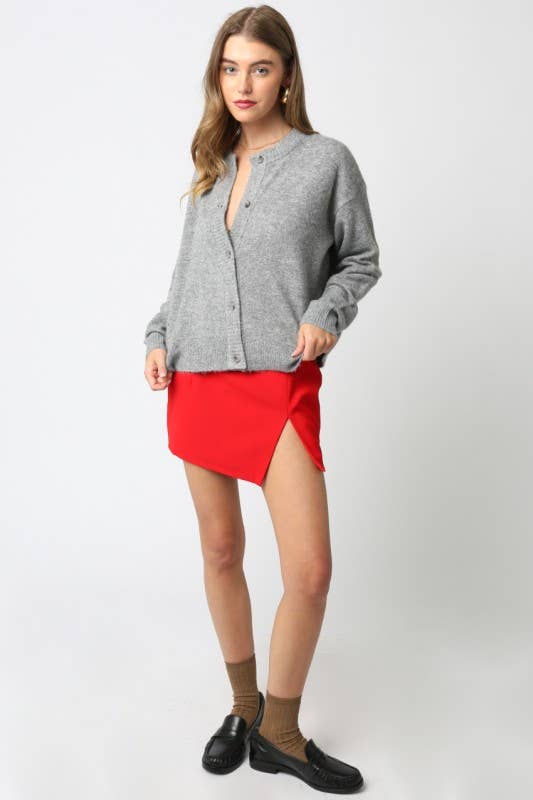 Olivaceous - Venta al por mayor Falda - Mujer - Falda Mini Renee9