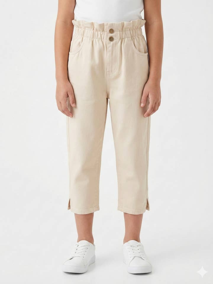 Pantalones cortos de algodón para niña para venta al por mayor de MINI MIGNON PARIS