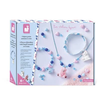 Juratoys - Vente Parures de bijoux - 3 bijoux avec de petits animaux0