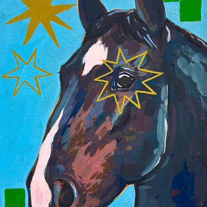 Hopper Print for wholesale by Pony Up by Audrey