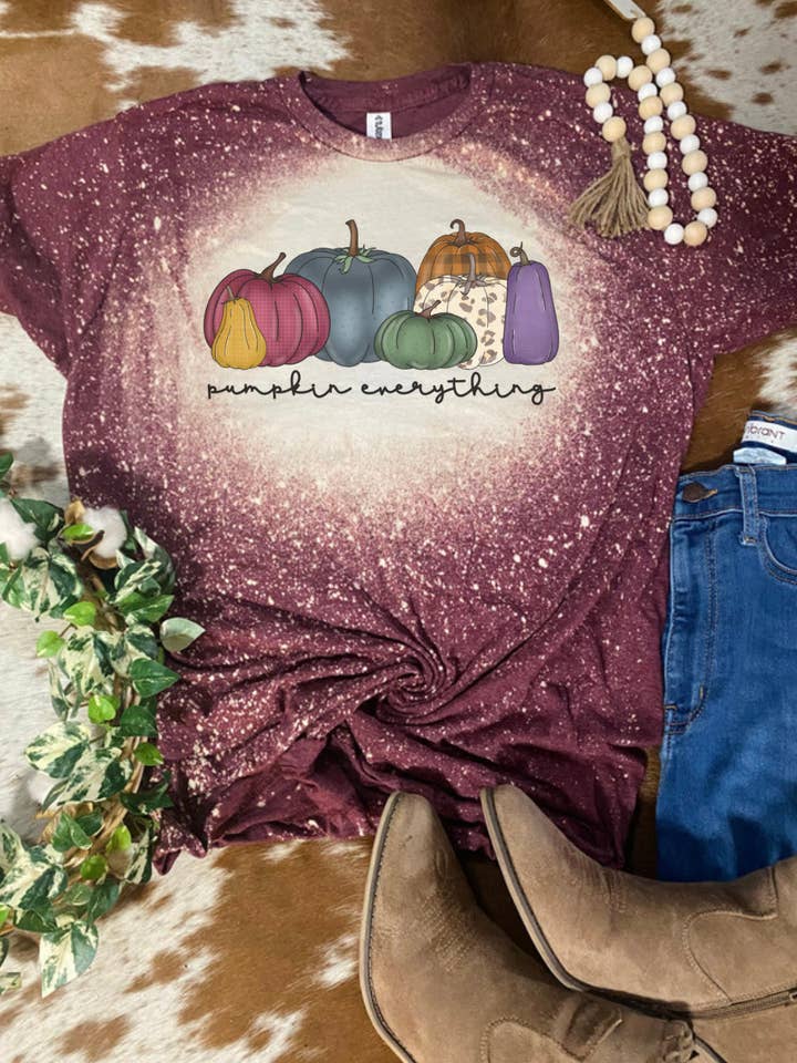 Camiseta Pumpkin Everything para venta al por mayor de Cute As A Rustic Button