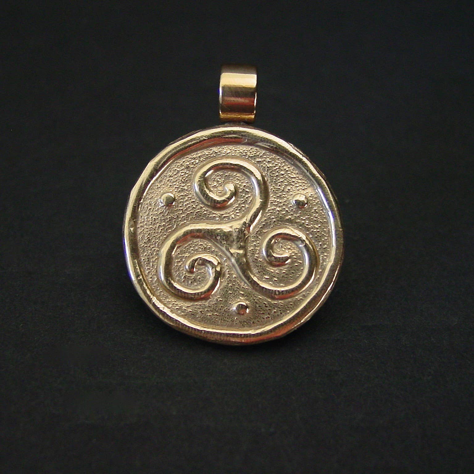Vis a Vis Jewelry - Wholesale Individual Charm/Pendant - Triskelion Pendant - Celtic Symbol of Movement and Balance3
