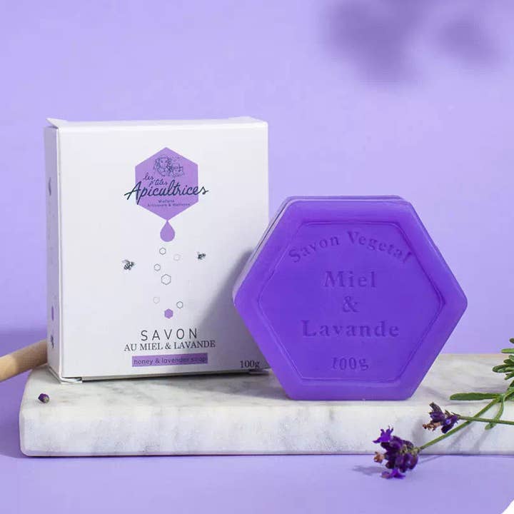 Savon Miel & Lavande for wholesale by Les p'tites Apicultrices