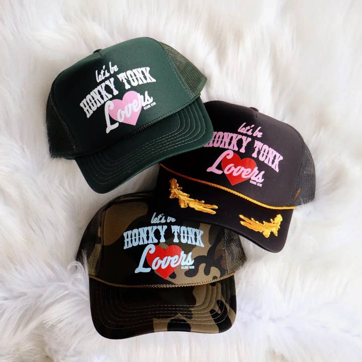 Wilder Made - Wholesale Trucker Hat - Women's - Honky Tonk Lovers Trucker Hat