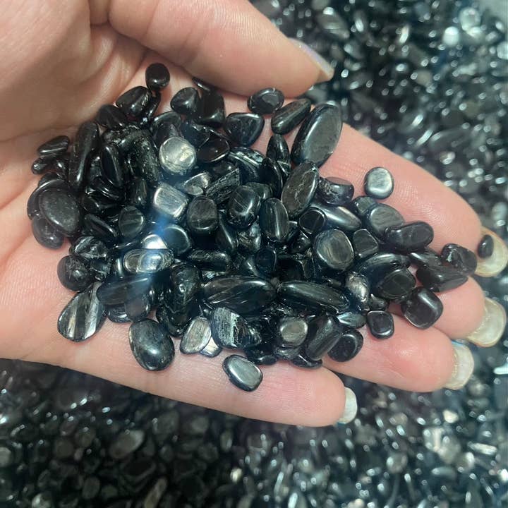 Moon Mountain Gems - Wholesale Spiritual Stone/Crystal - 1lb Hypersthene Chips1