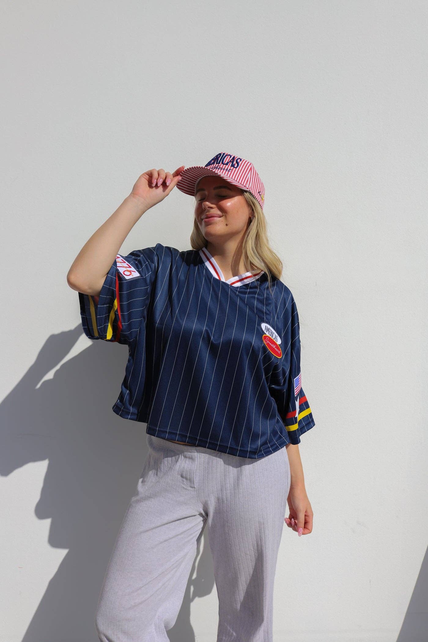 KAXI - Wholesale T-Shirt - Women's - AMERICA'S SWEETHEART JERSEY (2 COLORS)4