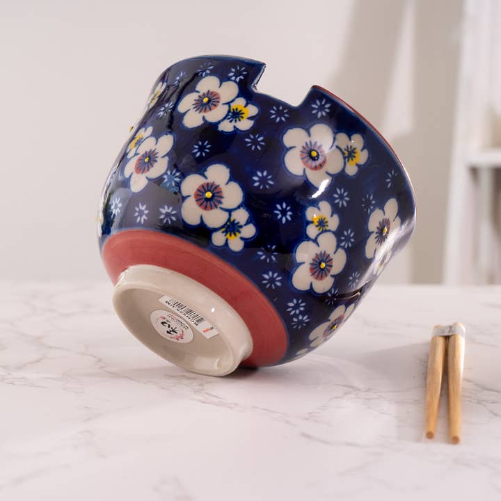 Urban Tokyo - Wholesale Bowl - Ume Plum Design 18oz 5.25"D Bowl With Chopsticks Set8