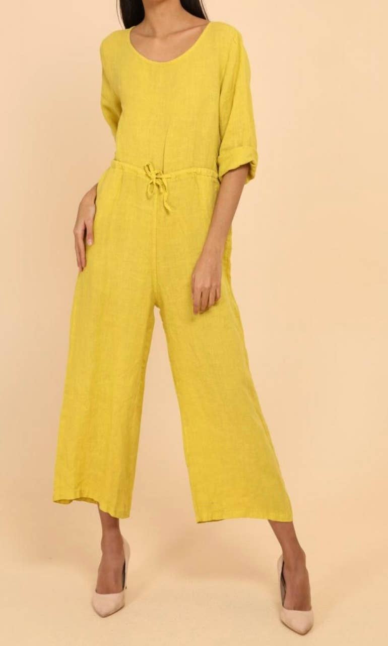 LÉA & LUC – wholesale Jumpsuit - Dam – Damoverall i 100% linne REF.716318