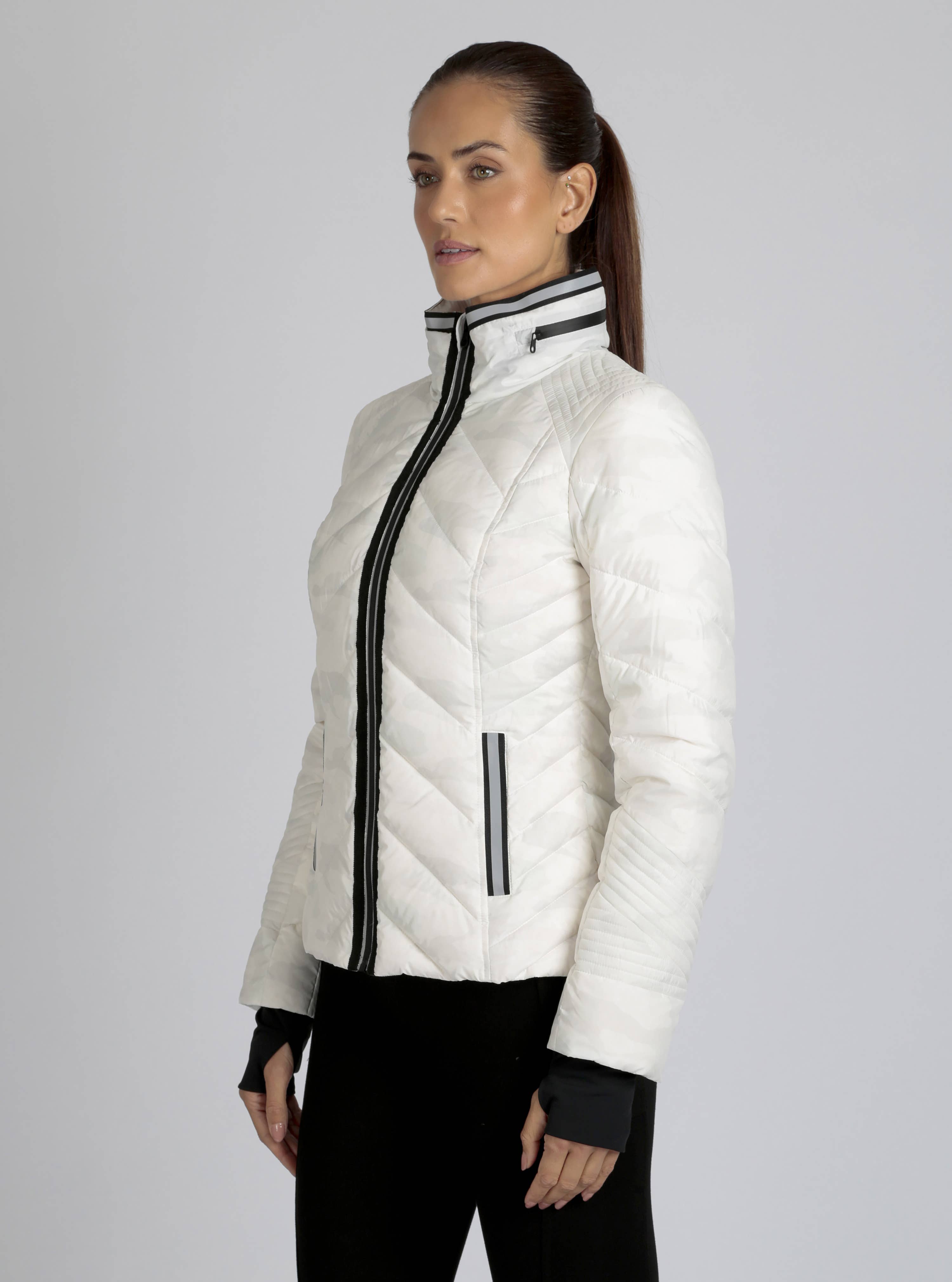 Blanc Noir - Wholesale Puffer Jacket - Women's - Super Hero Camo Puffer with Reflective - Light/Dark Camo10