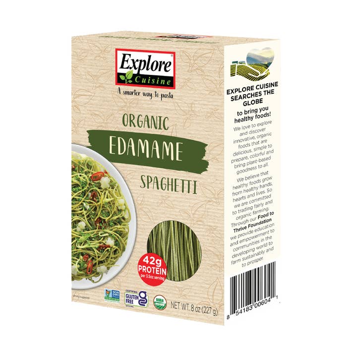 Organic Edamame Spaghetti for wholesale by Explore Cuisine