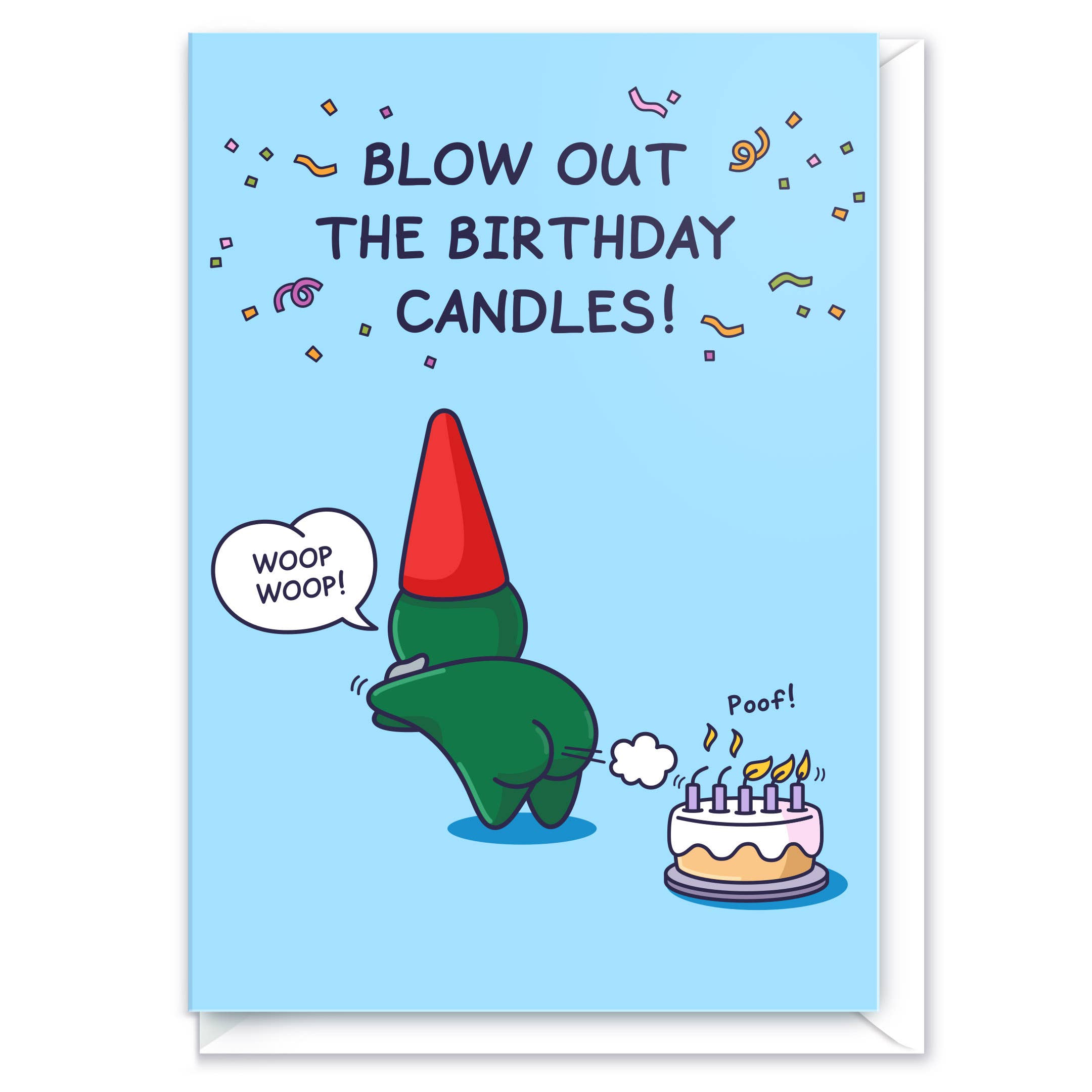 Cheeky Legends - Wholesale Birthday Card - Blowing Out the Candles - Funny Birthday Card for Him4