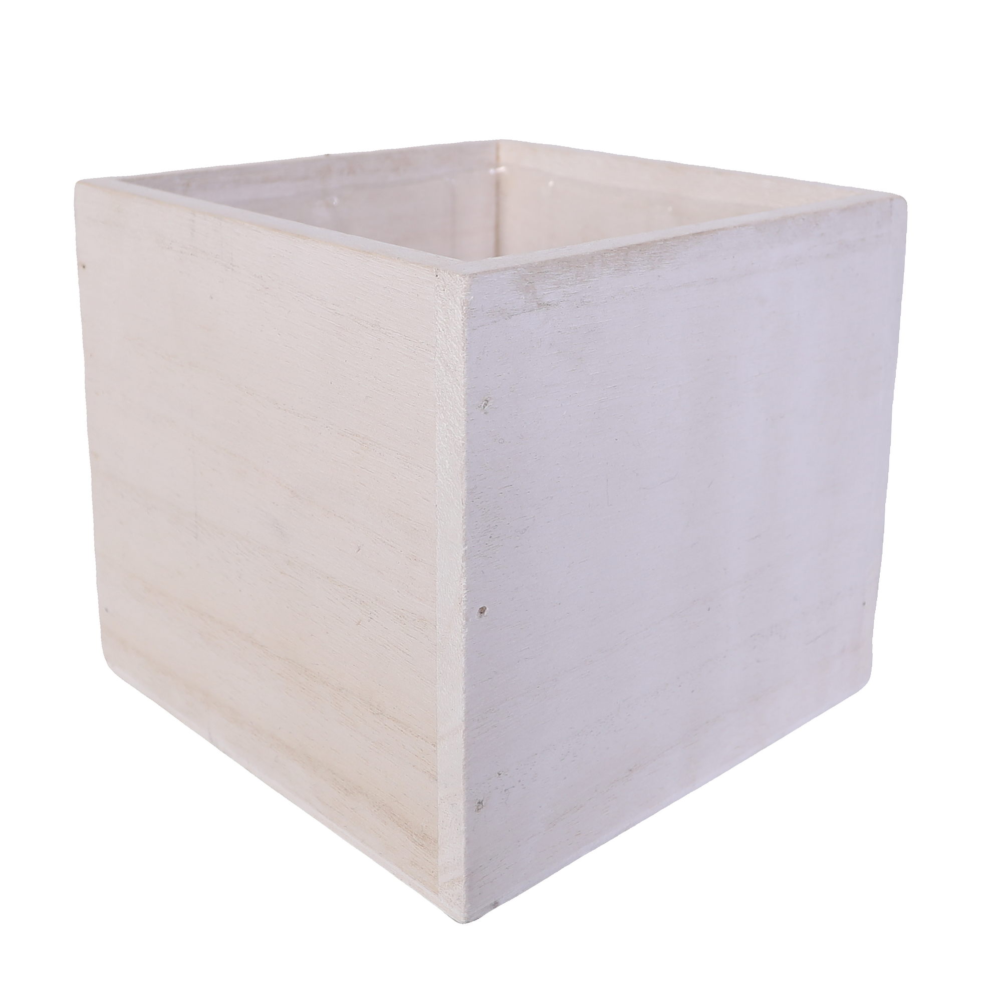 SWS BASKETS AND HOME DECOR - Wholesale Planter Box - Wood Planter Boxes with Liner Floral Accessories 5.75x5.75"4
