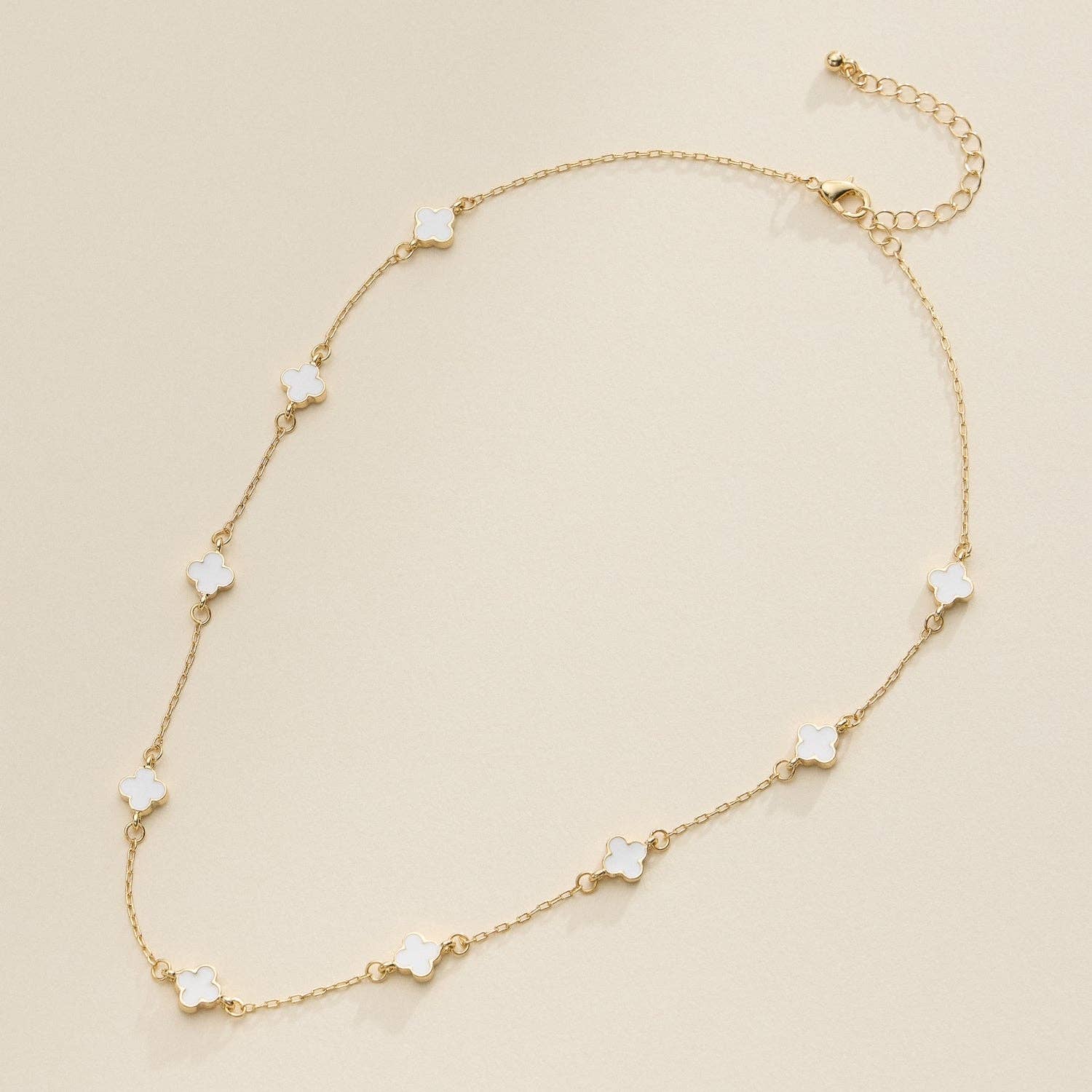 Lilla Haven - Wholesale Pendant/Charm Necklace - Gold Charm Necklace with Enamel Accents Elegant Minimalist Jewelry2