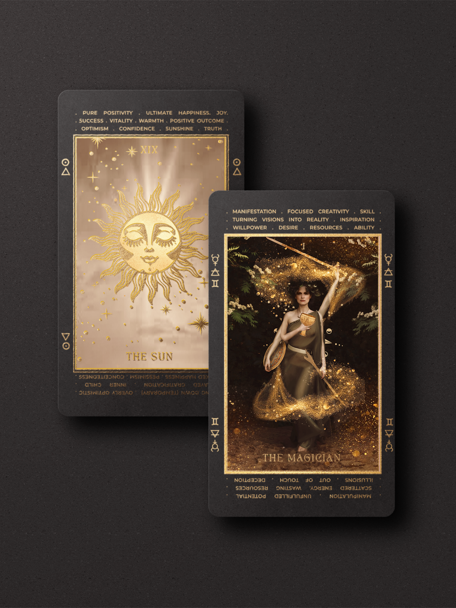 ST SOLEIL - Wholesale Tarot/Oracle Card - Lucid Dreams Beginners Tarot Deck EDIV, Black Eclipse12
