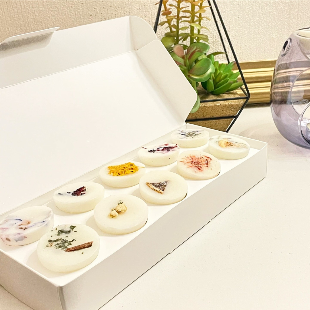 Amber Hue Candles – wholesale Wax melt – Pick your own botanical wax melts 16