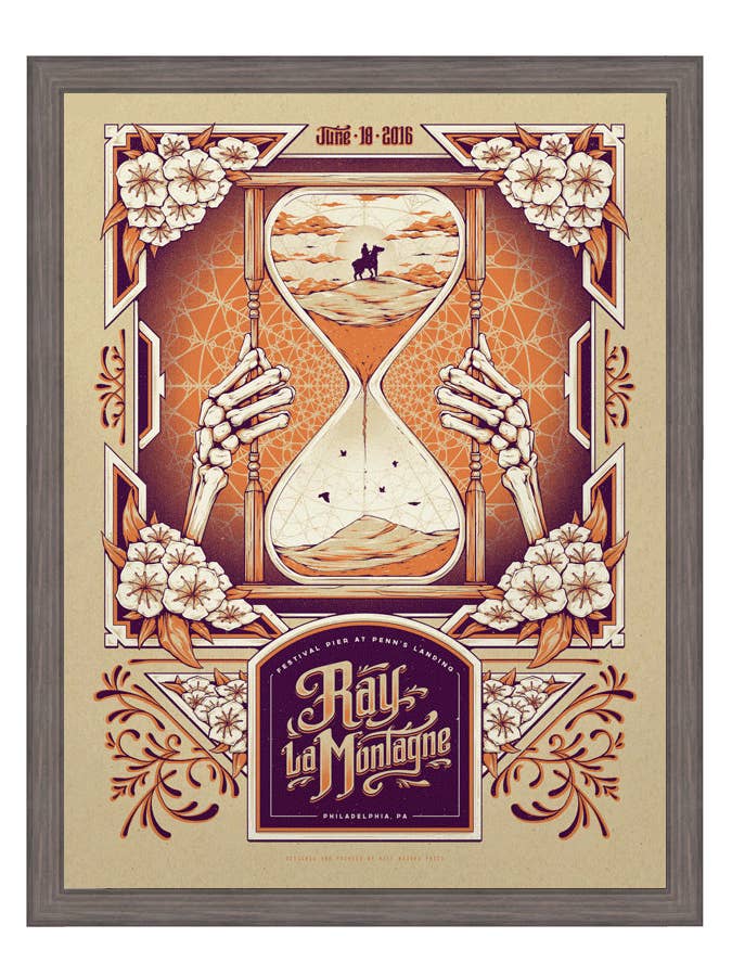Ray LaMontagne | Philadelphia för wholesale av Half Hazard Press