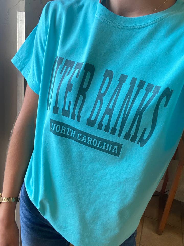 Outer Banks Comfort Colors T Shirt for wholesale by Lifestyle Outpost