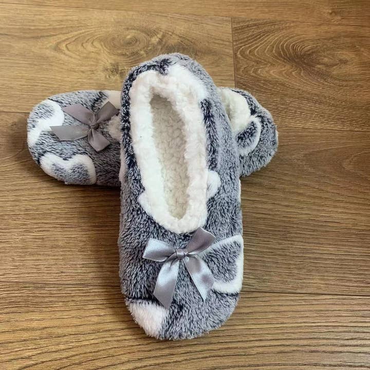 ACCITY - Wholesale Sock Slippers - Women's - WOMEN'S SOCKS HOME FLEECE FLOOR SOCK SLIPPERS_CWMS11791