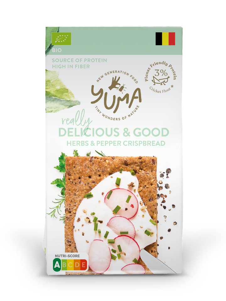 Cracottes de Hierbas y Pimiento 150g para venta al por mayor de YUMA