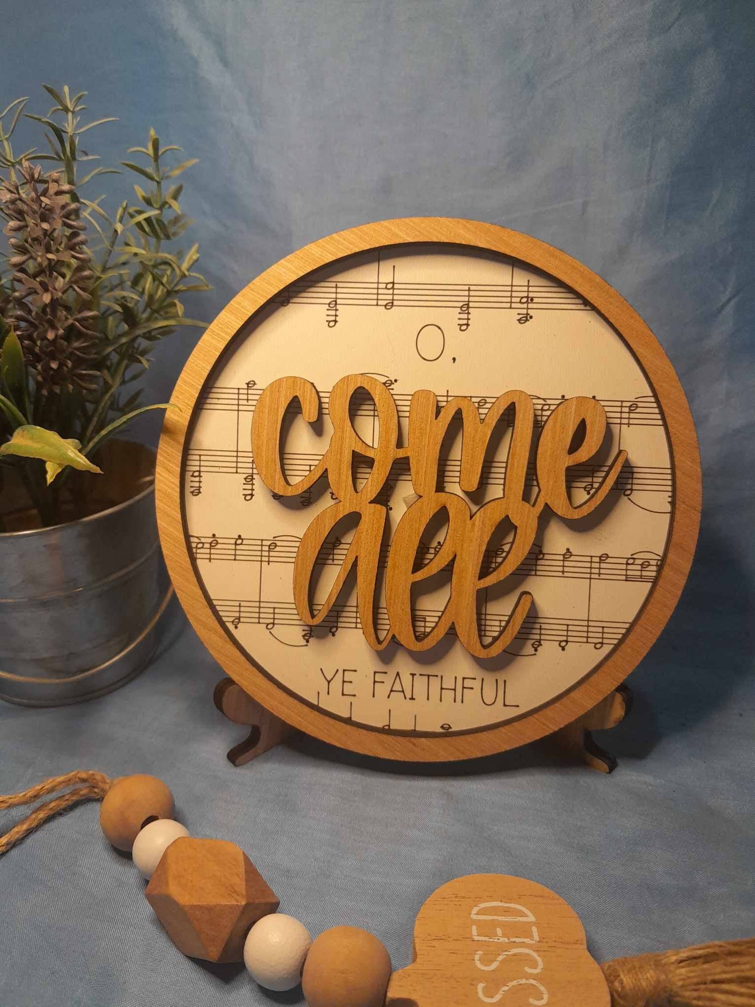 Heartland Decor - Wholesale Sign - Lyric Round Signs with stand, 15 songs to choose from3