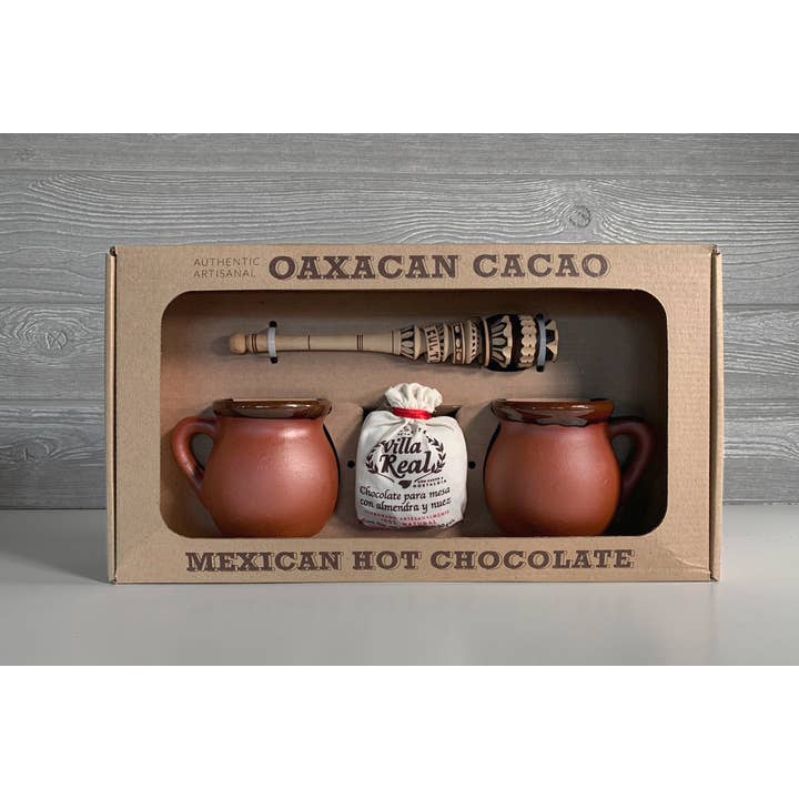 Verve Culture - Vente Préparations/kits pour chocolat chaud - Coffret cadeau chocolat chaud mexicain - Petit