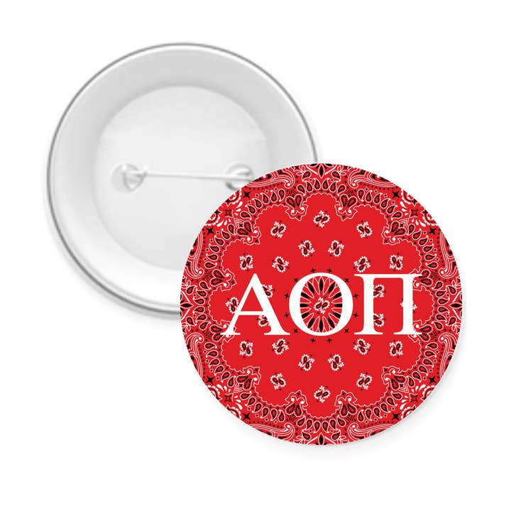 Sorority Button - Bandana for wholesale by Sarahndipity Shop