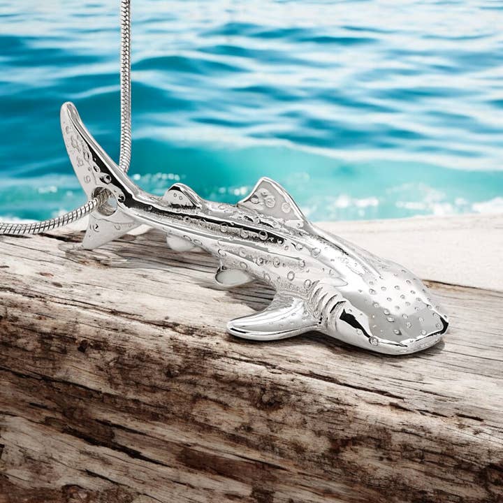 Big Blue by Roland St John - Wholesale Pendant/Charm Necklace - Whale Shark