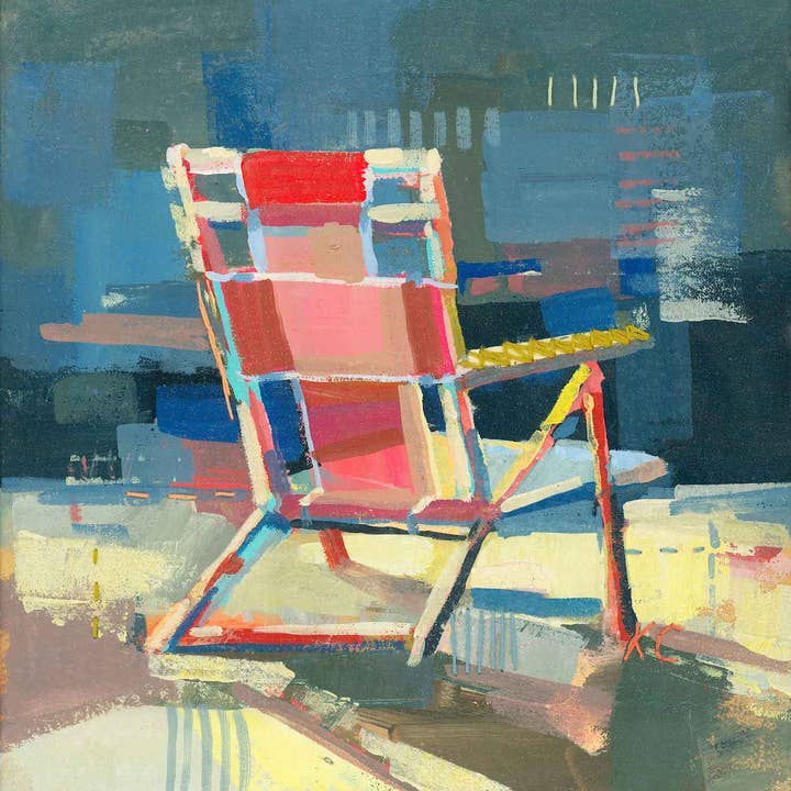 Those Were The Days | Fine Art Print | 8”x8” Paper for wholesale by Kristin Cronic Studio