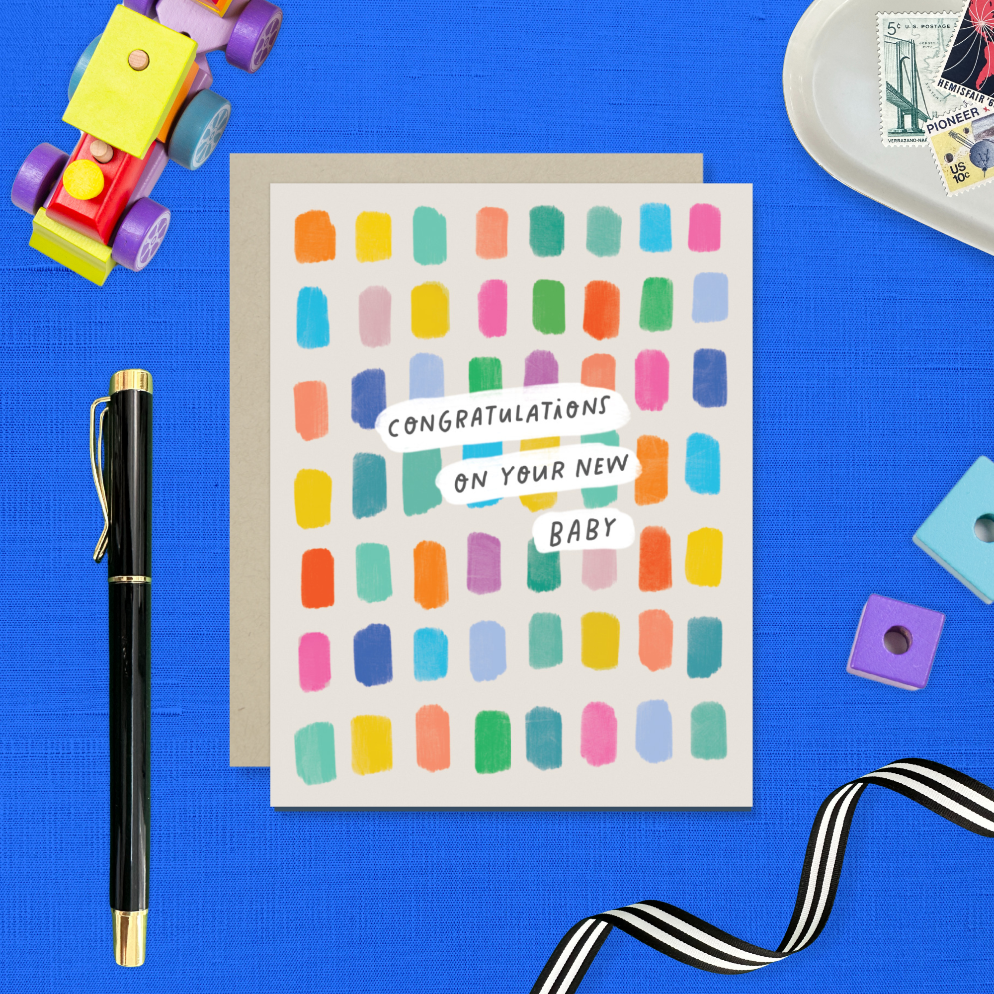 Barone and Co. - Wholesale Baby Card - New Baby Swatches3