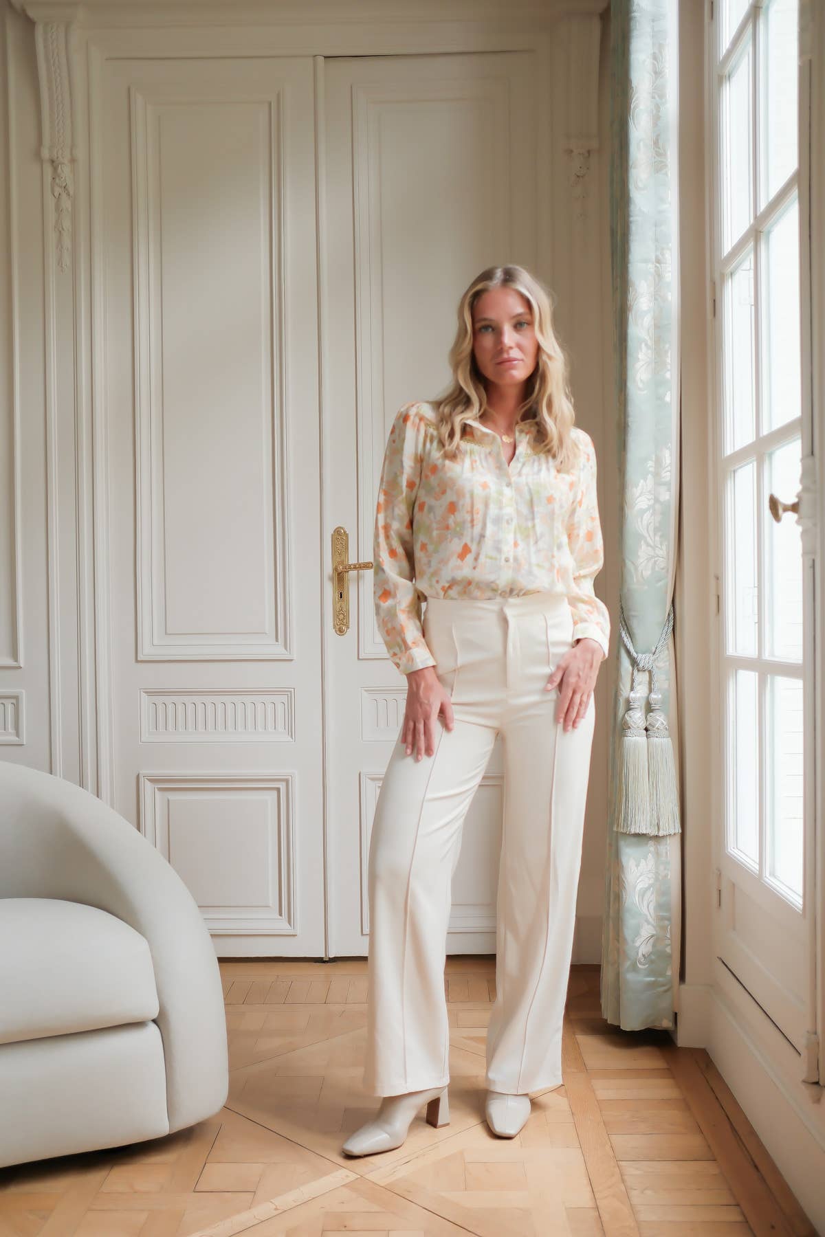 LOVIE & CO - Wholesale Pants - Women's - Solid high-waisted pants - 4652P-BOBBIE10