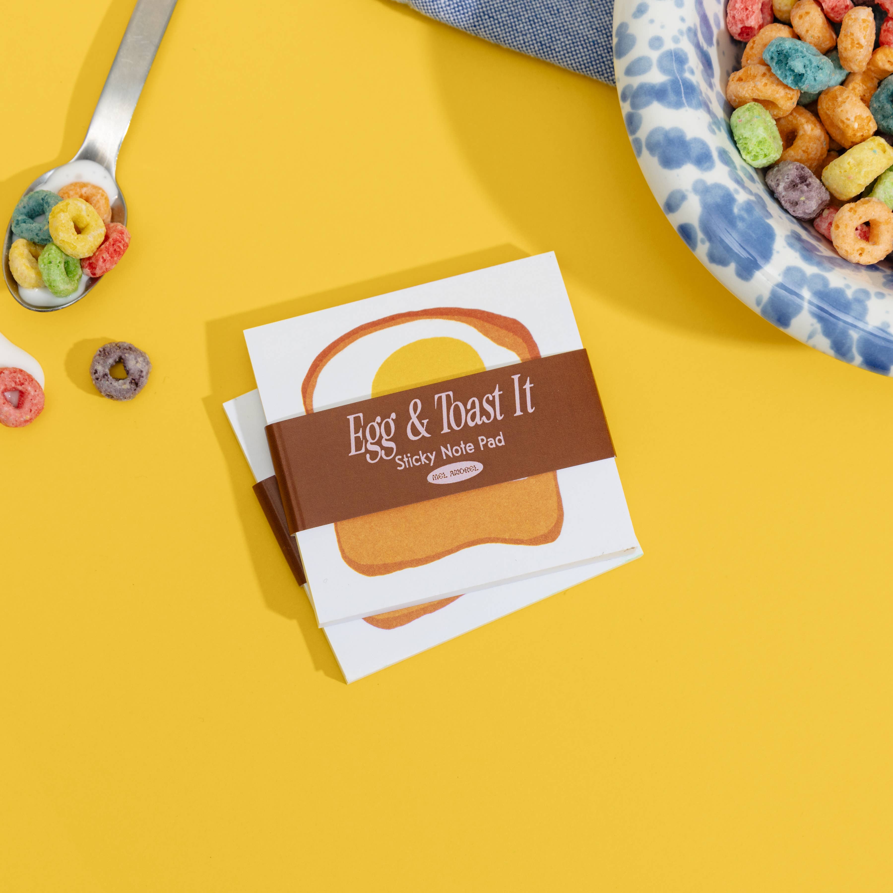 Mel Andrel - Wholesale Sticky Notes - Egg & Toast It Sticky Notes2
