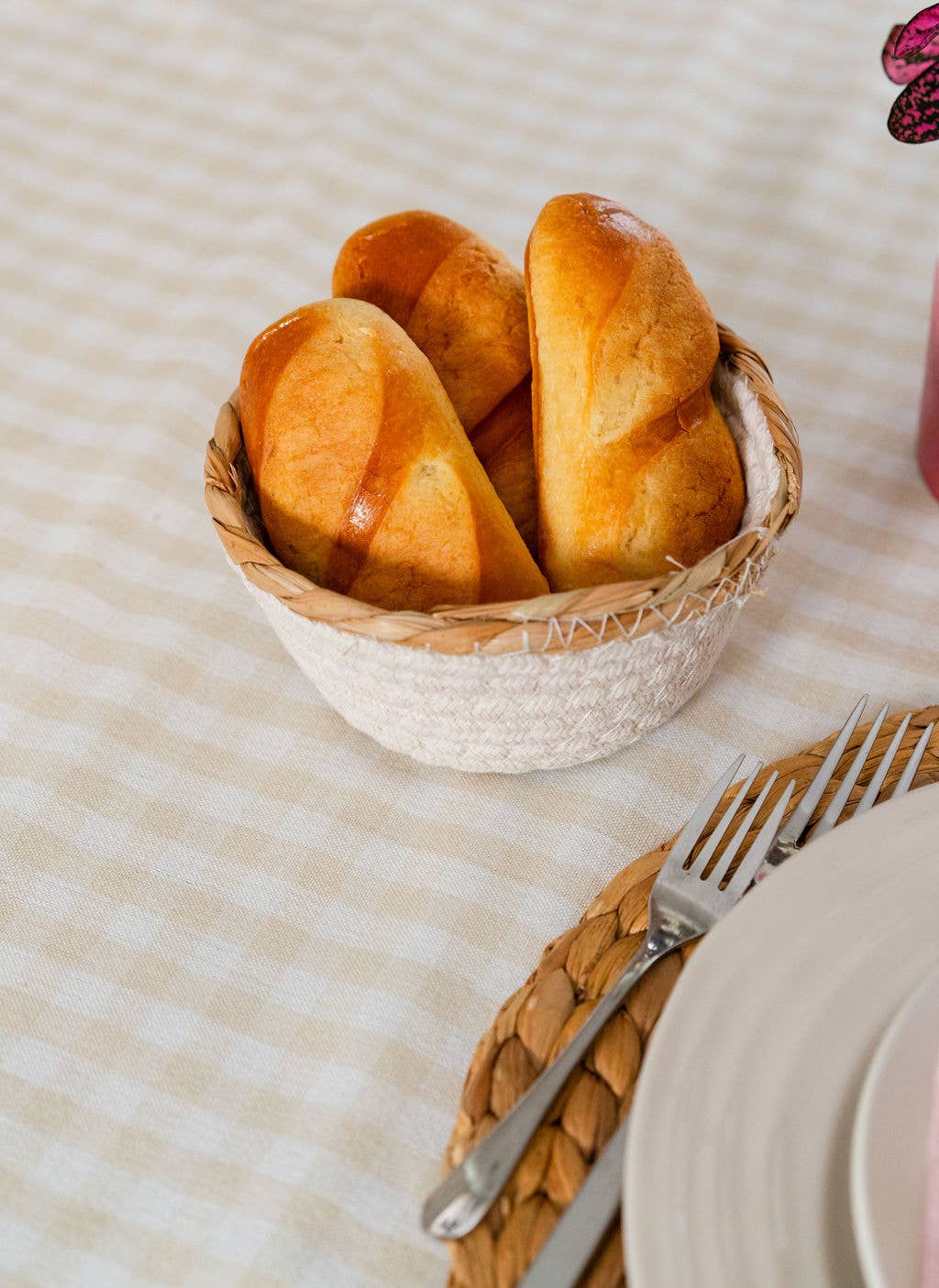 Fabstyles - Vente Nappes - NAPPE VICHY À CARREAUX15