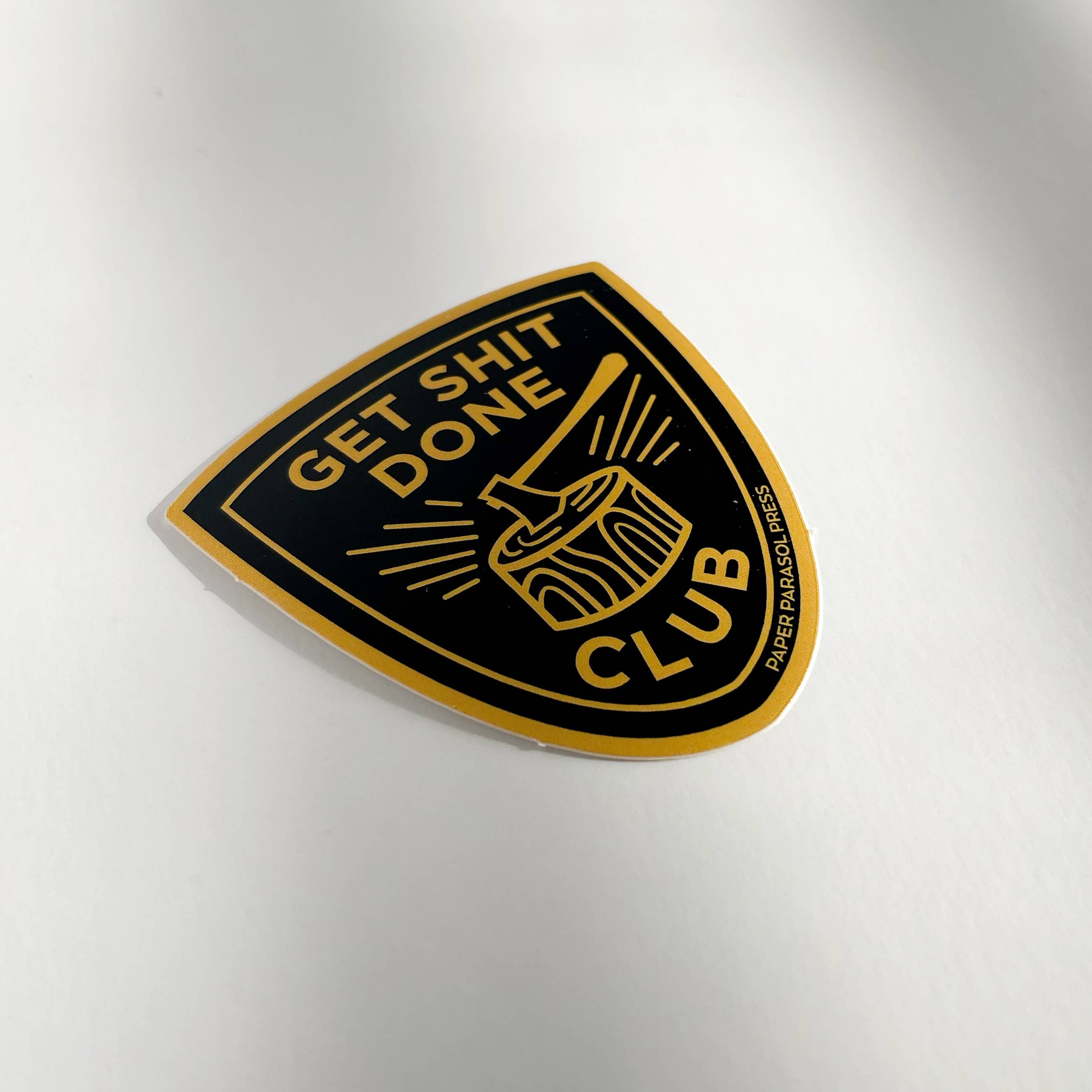 Paper Parasol Press - Vente Autocollant - Get Shit Done Autocoll