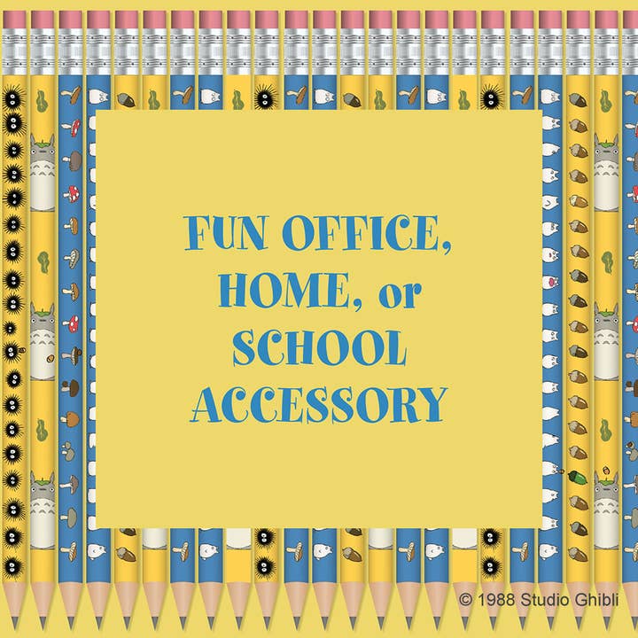 Chronicle Books - Wholesale Pencil - My Neighbor Totoro Pencils4