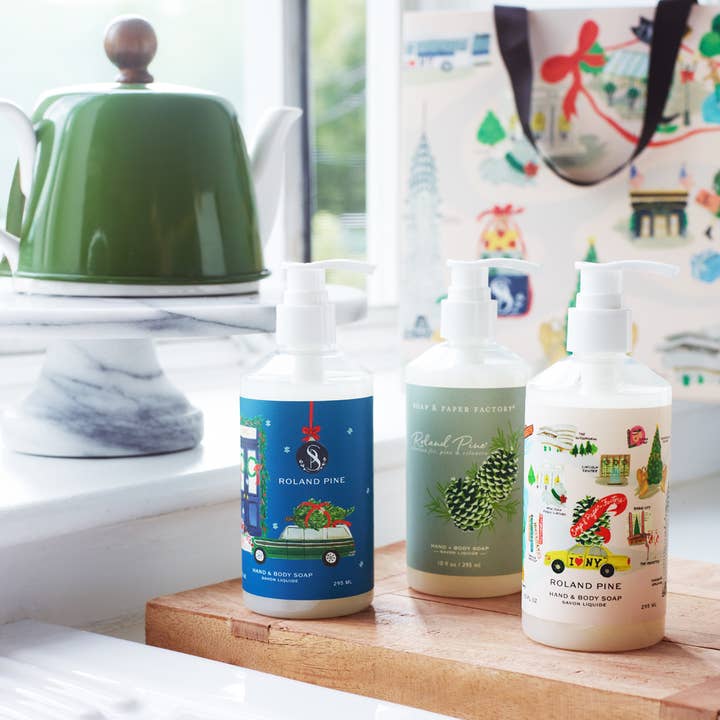 Soap & Paper Factory - Wholesale Hand Soap/Wash - Roland Pine Hand & Body Wash3