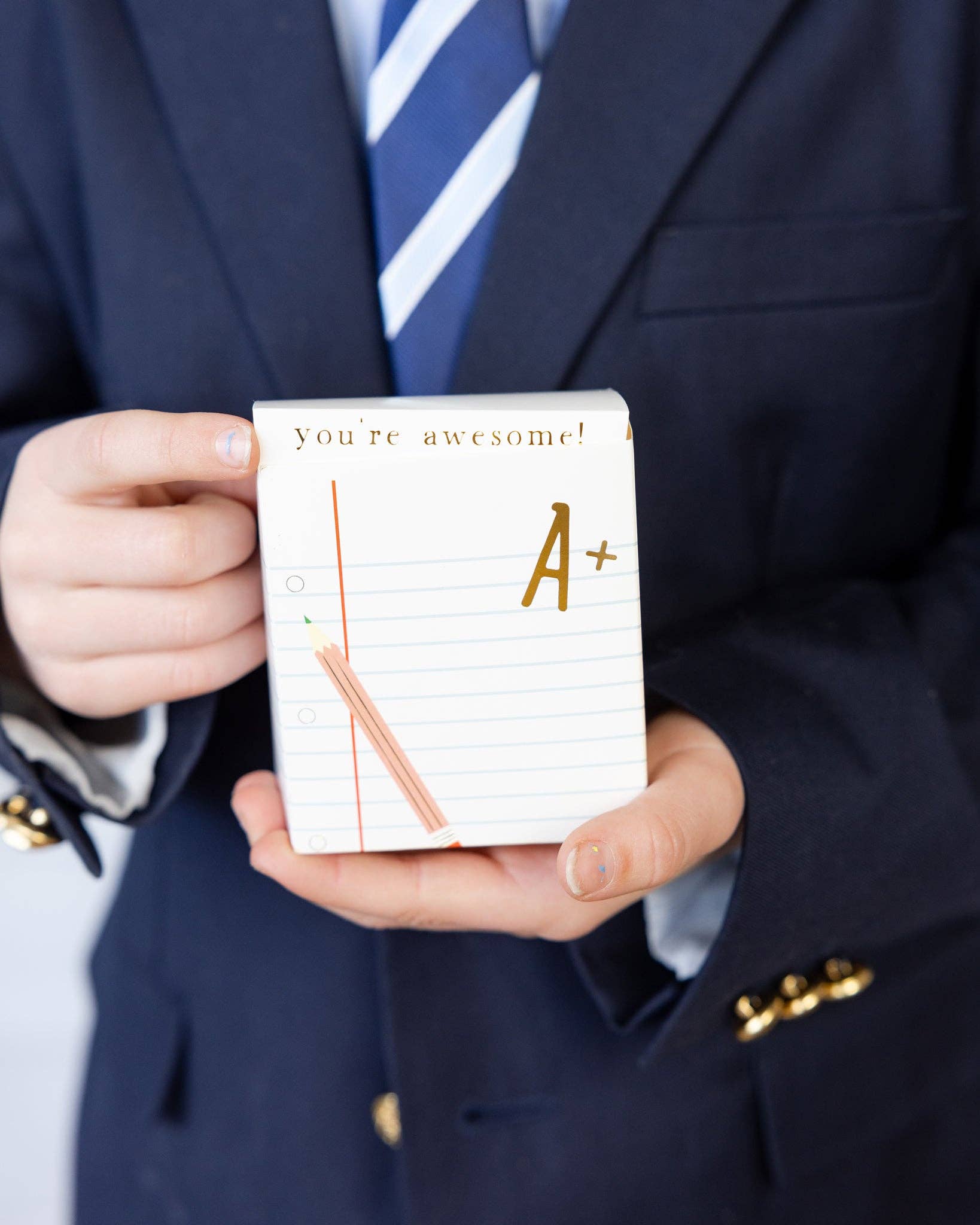 My Mind’s Eye - Vente Sachet cadeau/boîte cadeau pour invités - APP1107 - Boîte à friandises en papier ligné - 8 unités1